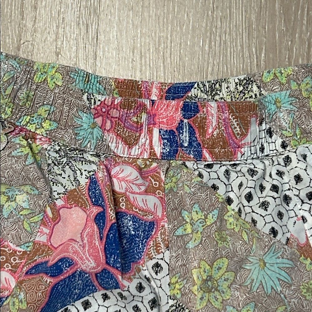Victoria’s Secret Patchwork Print Pajama Sleep Shorts w Pockets Sz Small - Picture 5 of 7